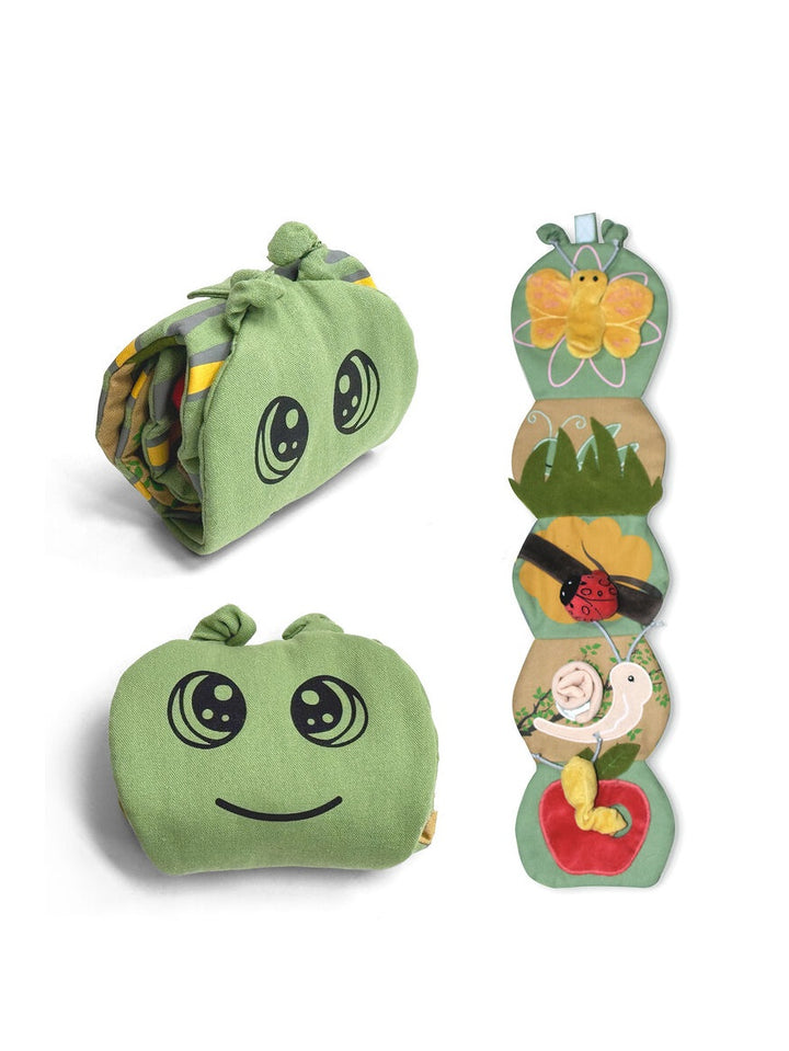 Tikiri Cuddly Critters Caterpillar Soft Play Activity Book