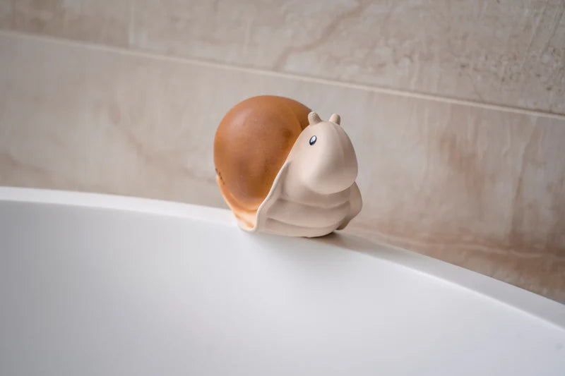 Tikiri My First Garden Friends Natural Rubber Toy Snail