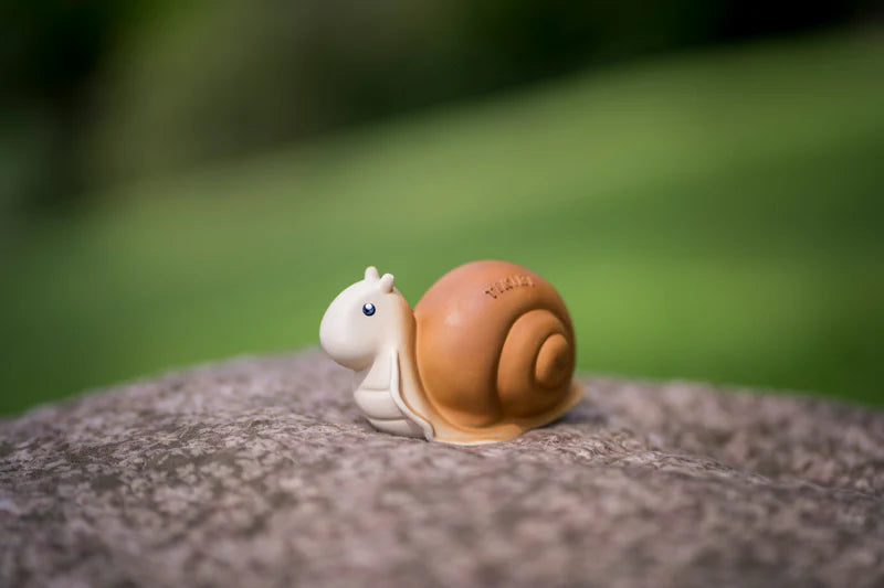 Tikiri My First Garden Friends Natural Rubber Toy Snail