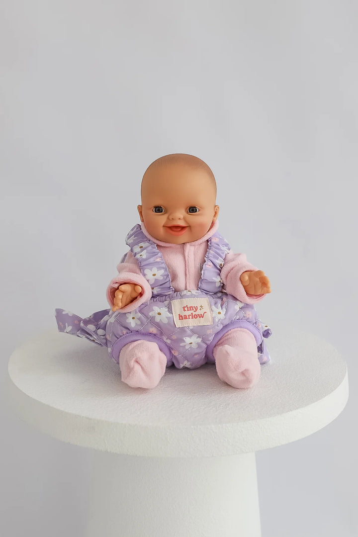 Tiny Harlow Baby Doll Wearer – Lilac Daisy