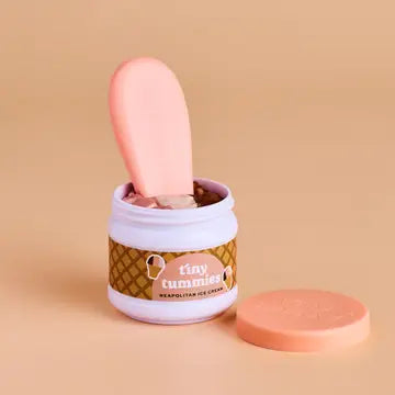Tiny Tummies Doll Play Jar & Spoon Food Set