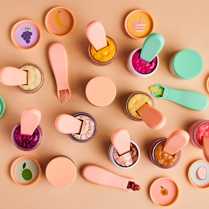 Tiny Tummies Doll Play Jar & Spoon Food Set