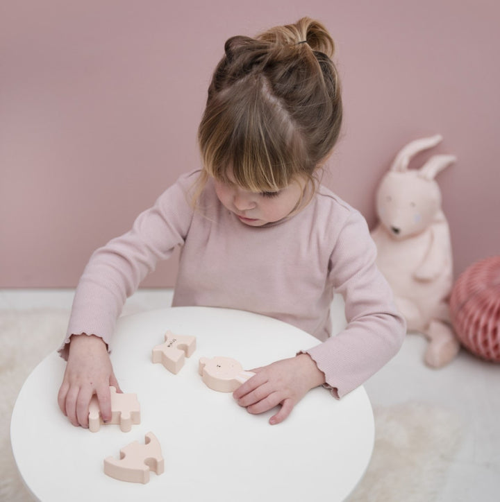 Trixie Wooden Body Puzzle - Mrs. Rabbit