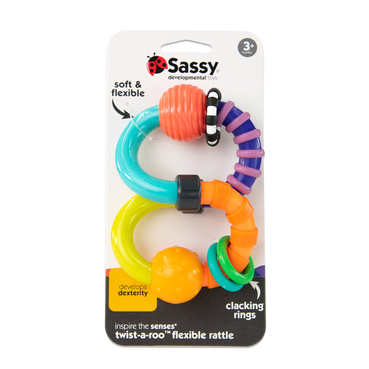 Twist-A-Roo Rattle & Teether