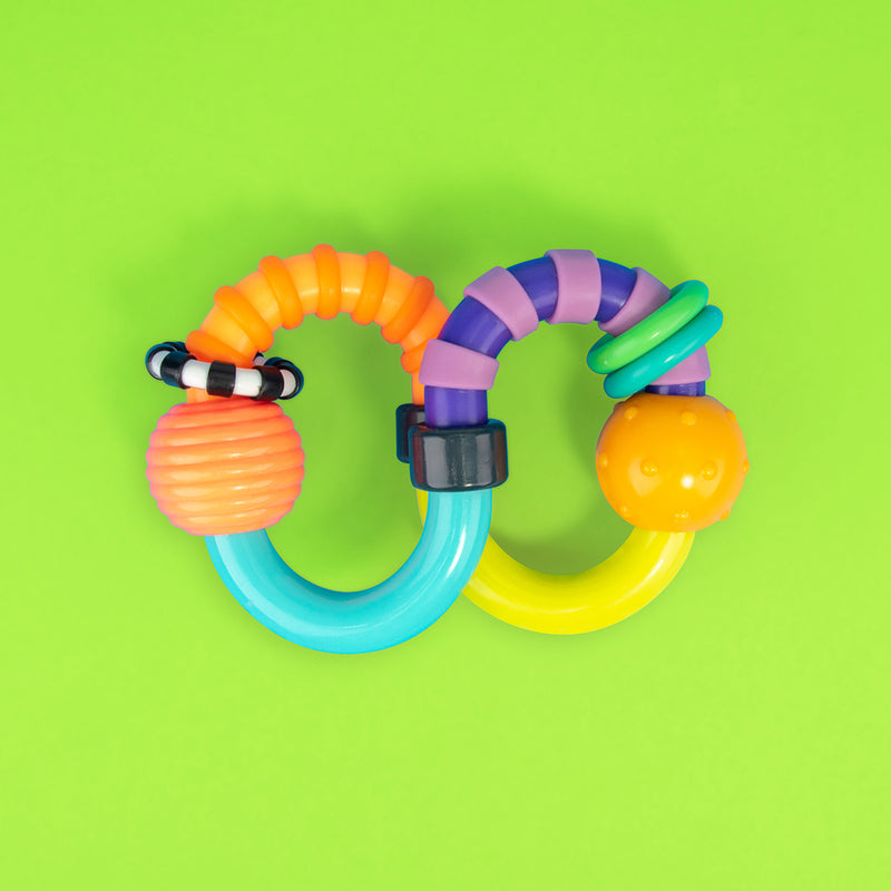 Twist-A-Roo Rattle & Teether