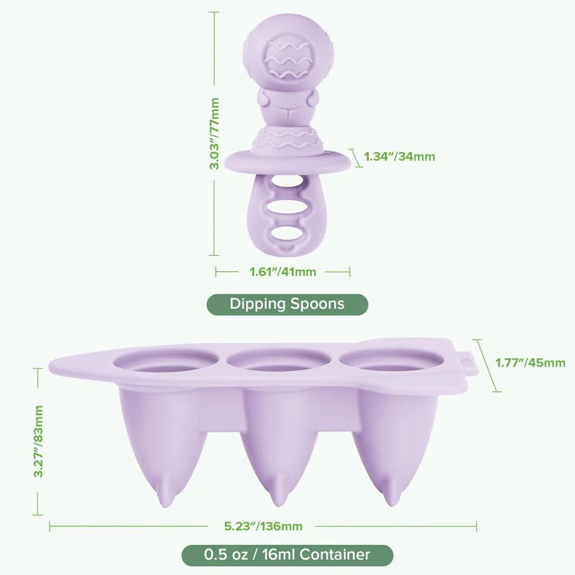 Haakaa Silicone Astronaut Ice Pop Mould Set