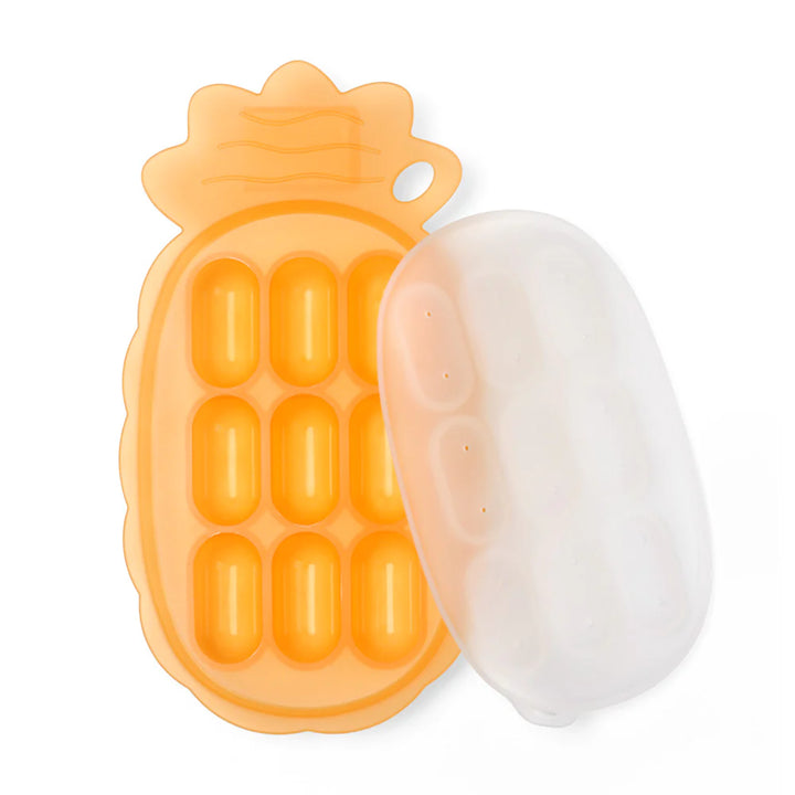 Haakaa Silicone Pineapple Nibble Tray with Label Slot