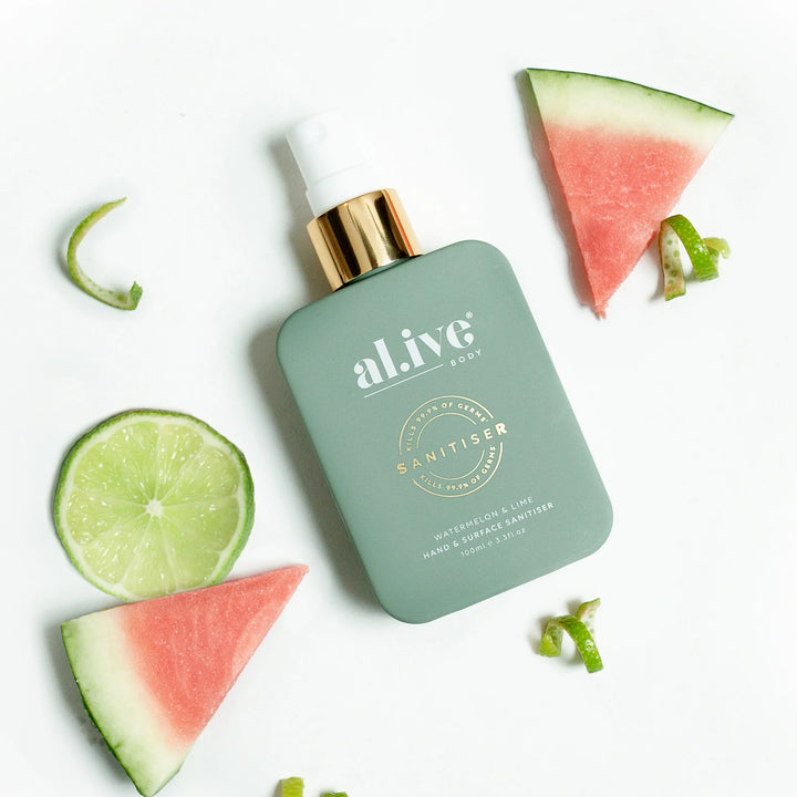 al.ive body Watermelon & Lime Hand and Surface Sanitiser