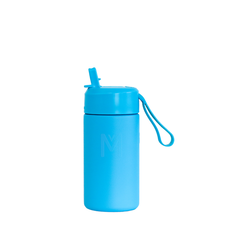 MontiiCo Fusion Sipper Lid Drink Bottle | Coastal - 350ml