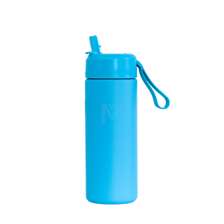 MontiiCo Fusion Sipper Lid Drink Bottle | Coastal - 475ml