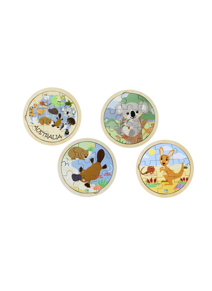 Bush Buddies Australian Animal 9 Piece Puzzle - Assorted