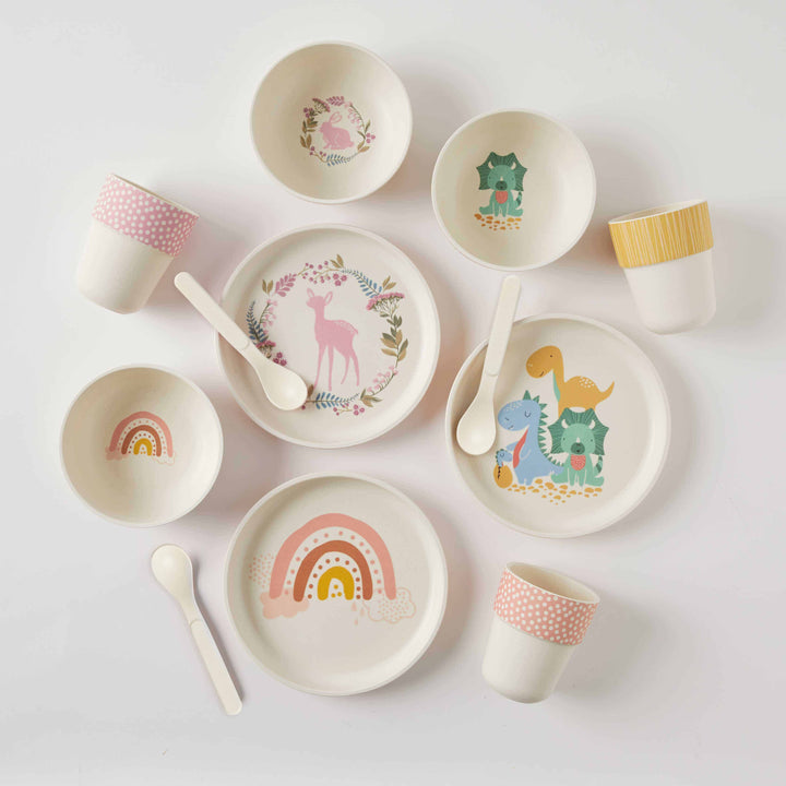 Whimsical Bamboo 4pc Dinner Gift Sets