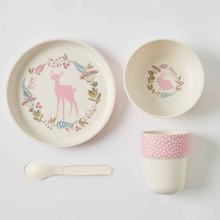 Whimsical Bamboo 4pc Dinner Gift Sets