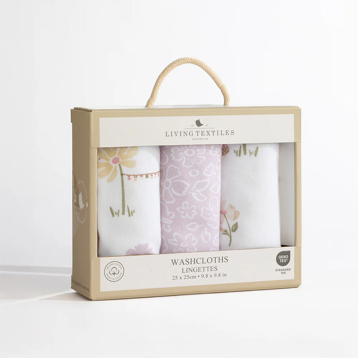 Whimsical Wonderland 3pk Washcloth Gift Set