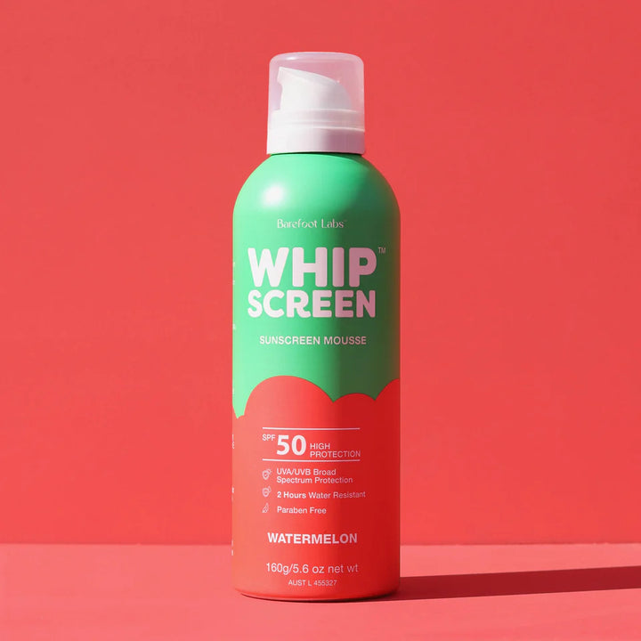 WhipScreen™ SPF 50 Sunscreen Mousse - Watermelon