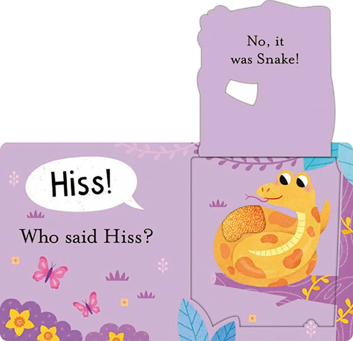 Who Said Roar? Board Book