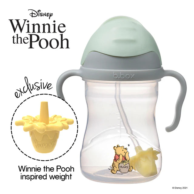 bbox Disney Weighted Straw Sippy Cup 240ml -  Winnie The Pooh