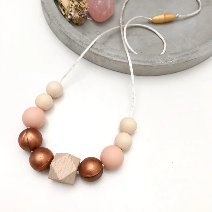 Winter Copper Silicone Necklace - Assorted
