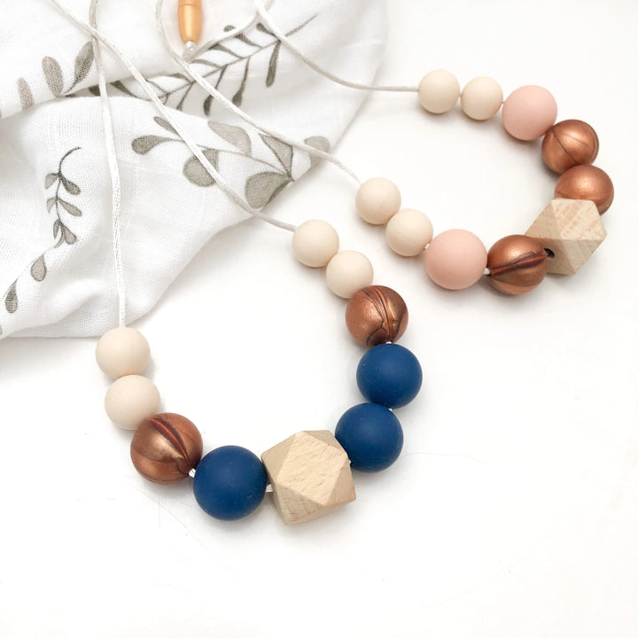Winter Copper Silicone Necklace - Assorted