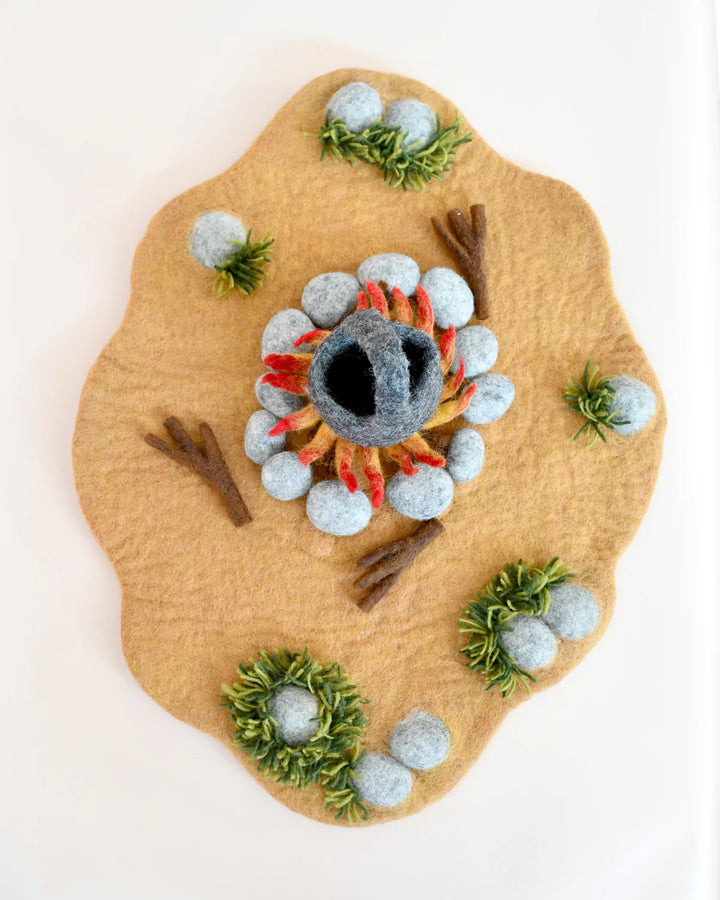 Wombat Stew Felt Playscape Play Mat Set