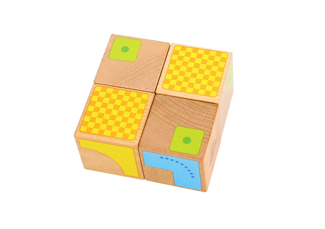 Wooden Block Pattern Puzzle