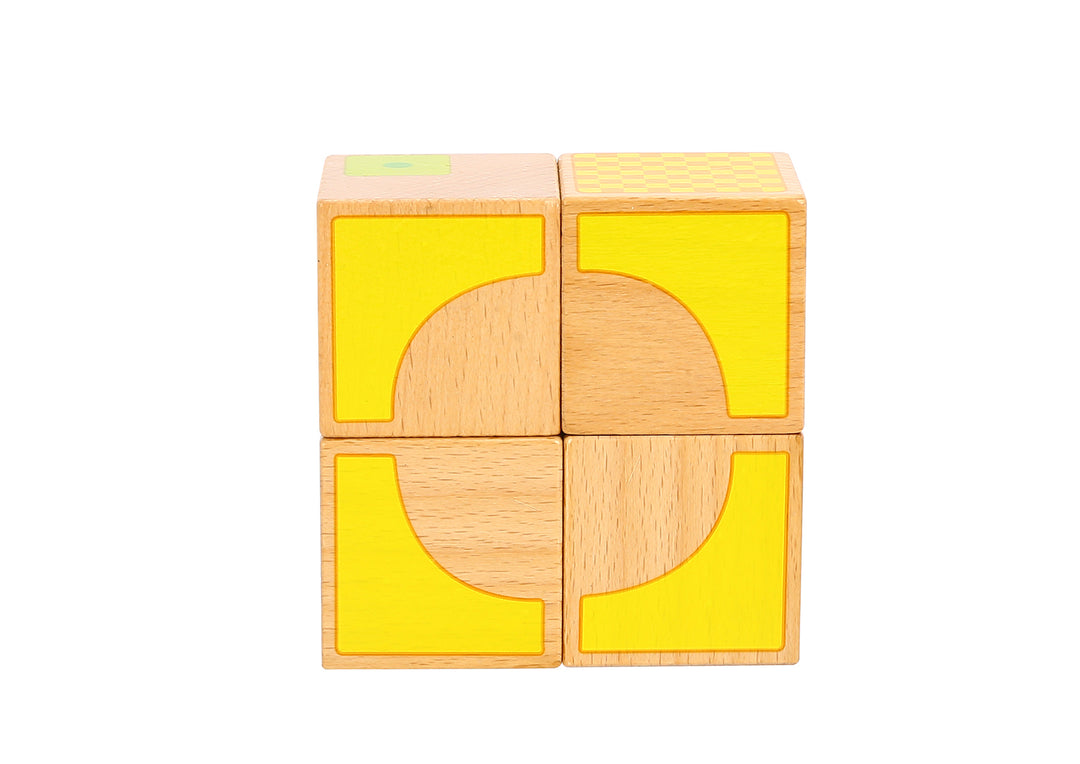 Wooden Block Pattern Puzzle