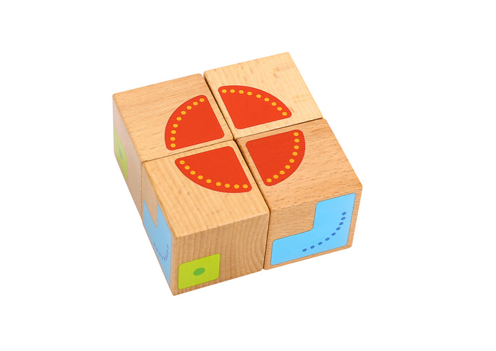 Wooden Block Pattern Puzzle