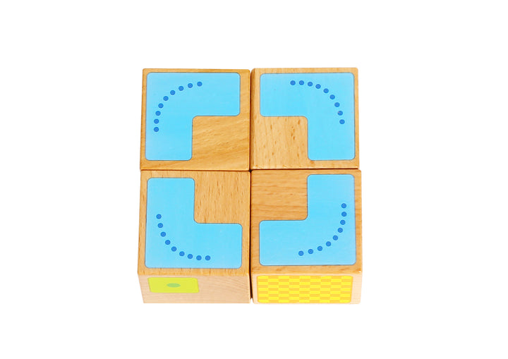Wooden Block Pattern Puzzle