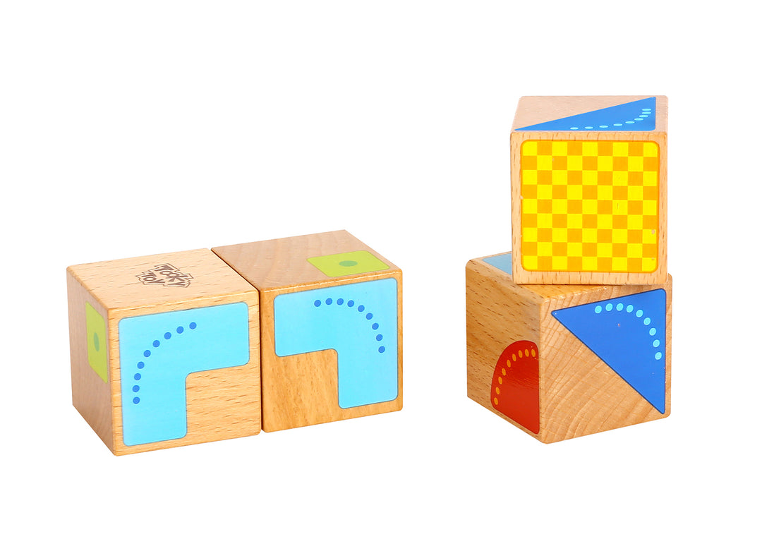 Wooden Block Pattern Puzzle
