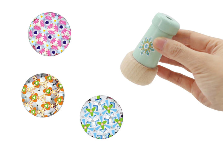 Wooden Mini Kaleidoscope Prism