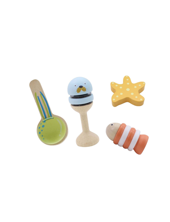 Wooden Ocean Music 4 Piece Set