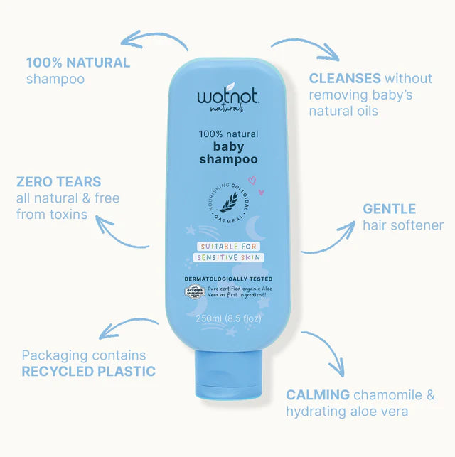 Wotnot Naturals Baby Shampoo 250ml