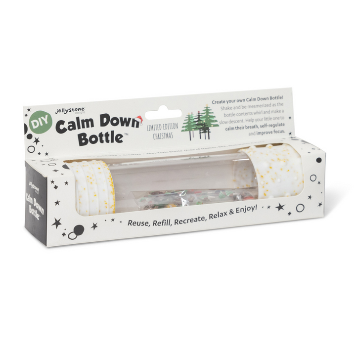 Jellystone DIY Calm Down Sensory Bottle - Christmas Sprinkle + FREE X-MAS REFILL