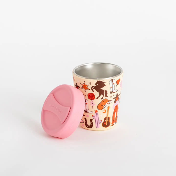 Cowgirl Stainless Steel Coffee Cup 235ml