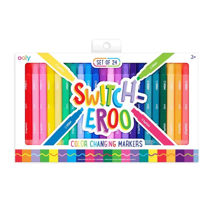 Switch-Eroo Colour Changing Markers - Set of 24