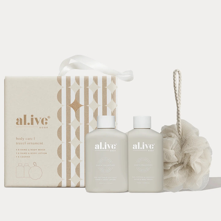 al.ive Body Travel Ornament Mini Wash and Lotion Gift Set