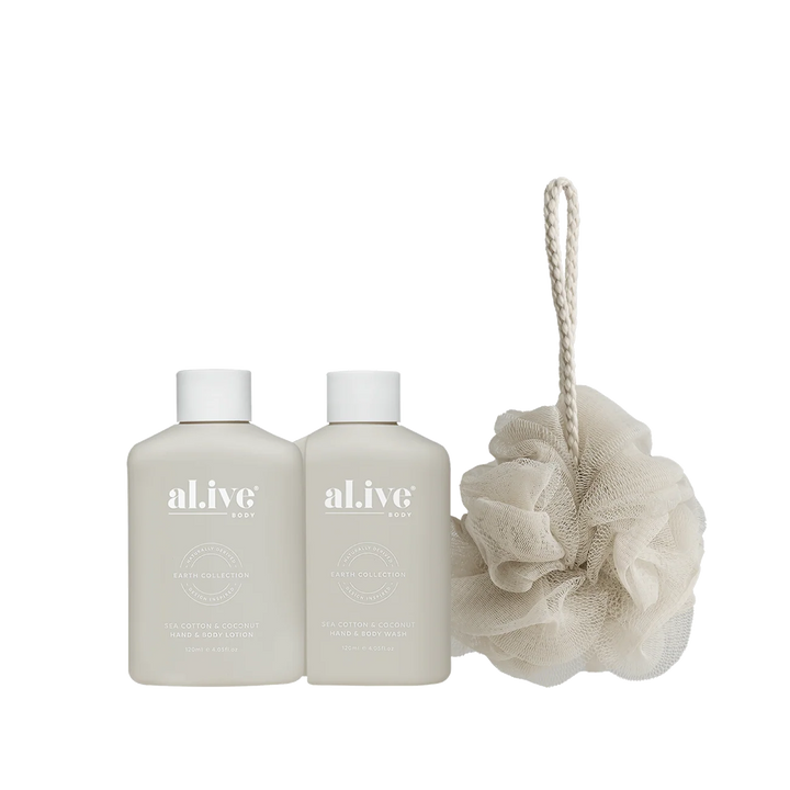 al.ive Body Travel Ornament Mini Wash and Lotion Gift Set