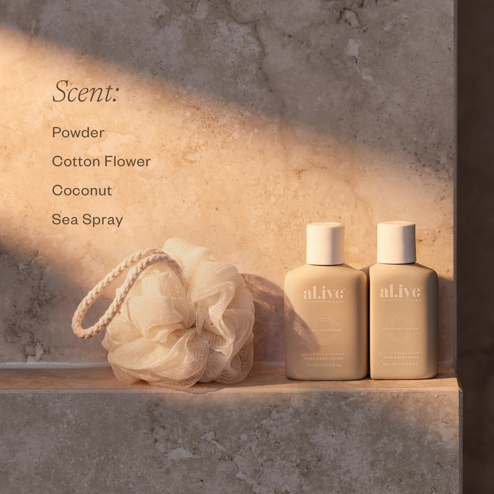 al.ive Body Travel Ornament Mini Wash and Lotion Gift Set