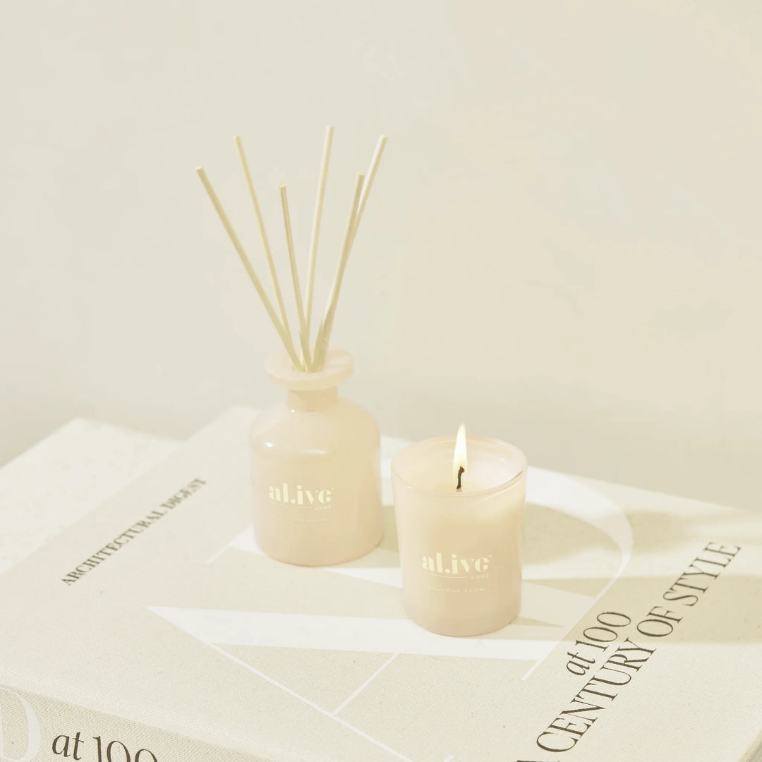 al.ive Mini Reed Diffuser - Golden Wattle & Citrus