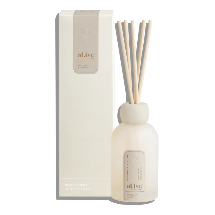 al.ive Reed Diffuser - Sea Cotton & Coconut