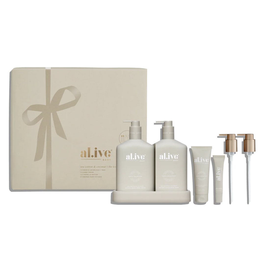 al.ive Body The Icon Set - Sea Cotton & Coconut