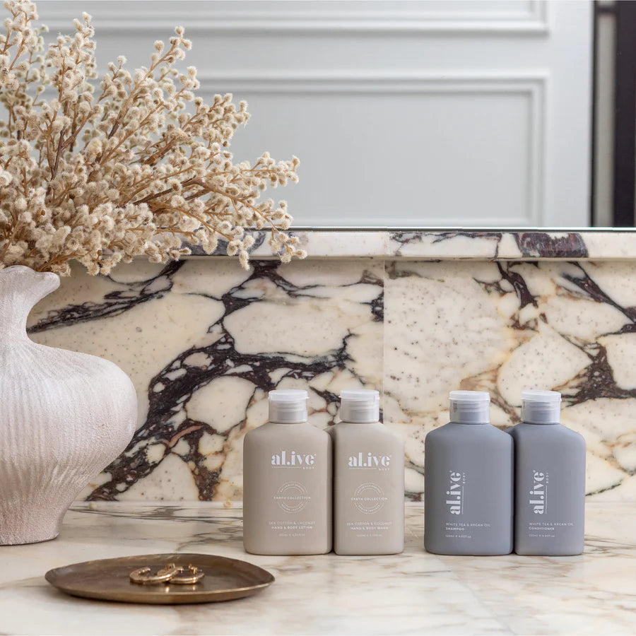 al.ive body Hair & Body Holiday Travel Pack Of 4