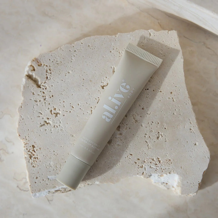 al.ive body Tinted Lip Butter - Nude Coconut