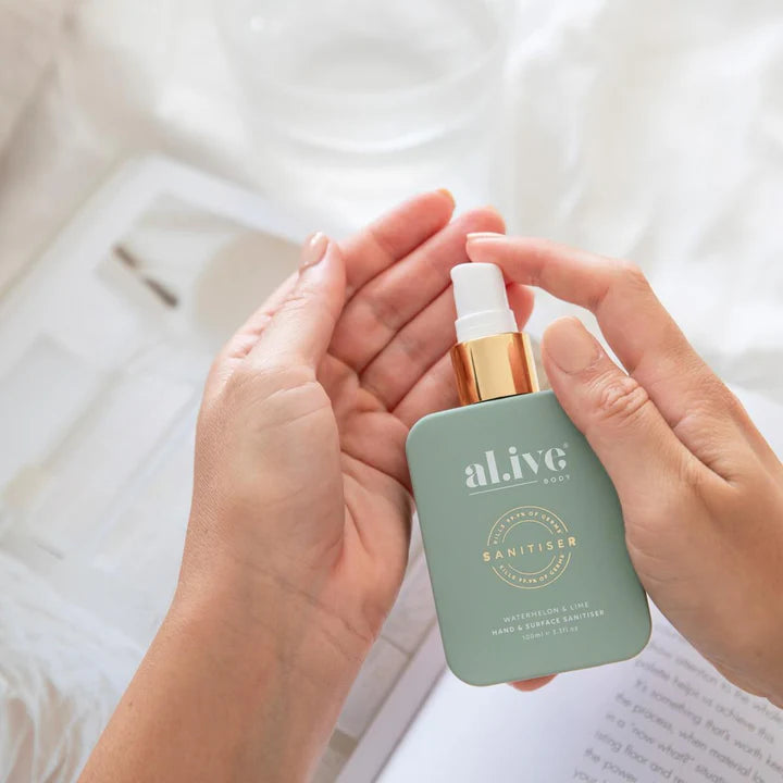 al.ive body Watermelon & Lime Hand and Surface Sanitiser