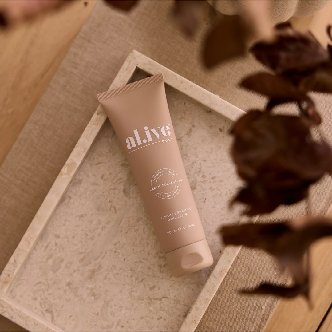 al.ive Body Hand Cream - Apricot & Sweet Fig