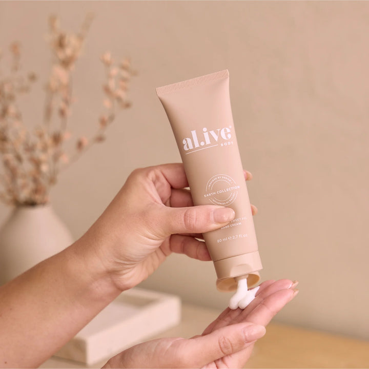 al.ive Body Hand Cream - Apricot & Sweet Fig