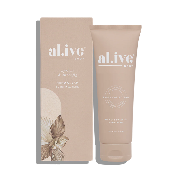 al.ive Body Hand Cream - Apricot & Sweet Fig