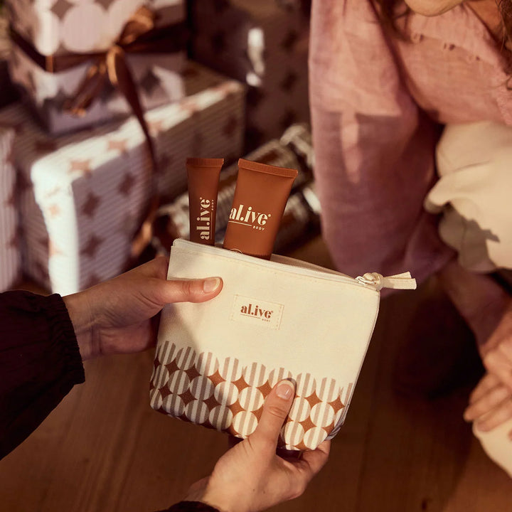al.ive body Hand & Lip Gift Set - Cinnamon & Citrus
