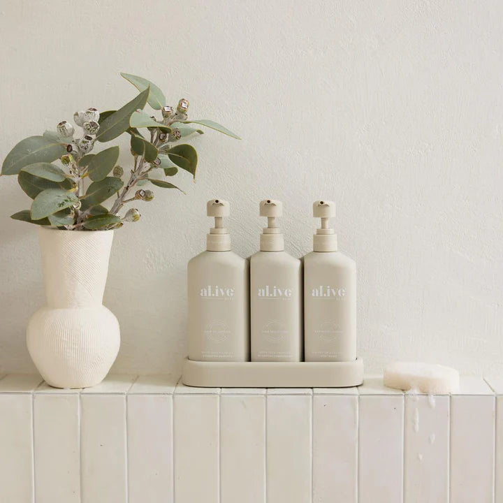 al.ive body Shampoo, Conditioner & Body Wash Trio