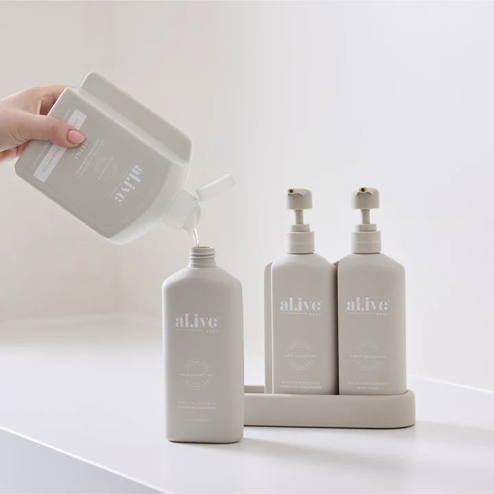 al.ive body White Tea & Argan Oil Shampoo Refill